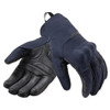 Foto: Cassini 2 H2O Dames Motorhandschoenen Blauw-Zwart