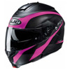 Foto: Motorhelm , C91 Taly Zwart-Roze