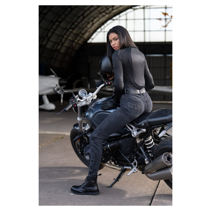 Foto: Kaya Slim Dames Motorjeans