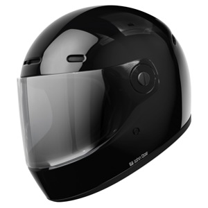 Foto: JD/One Glossy Black Integraalhelm