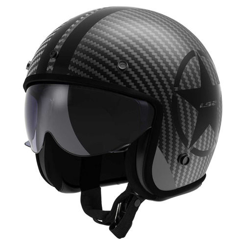 LS2 OF601 Bob II Carbon Star Black 06