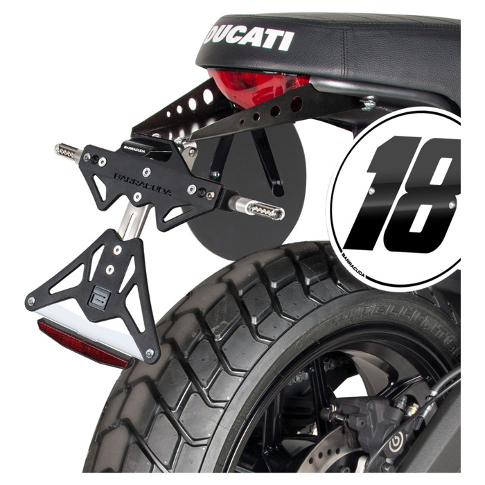 Foto: Kentekenplaathouder Street Ducati Scrambler (2015 - 2017)