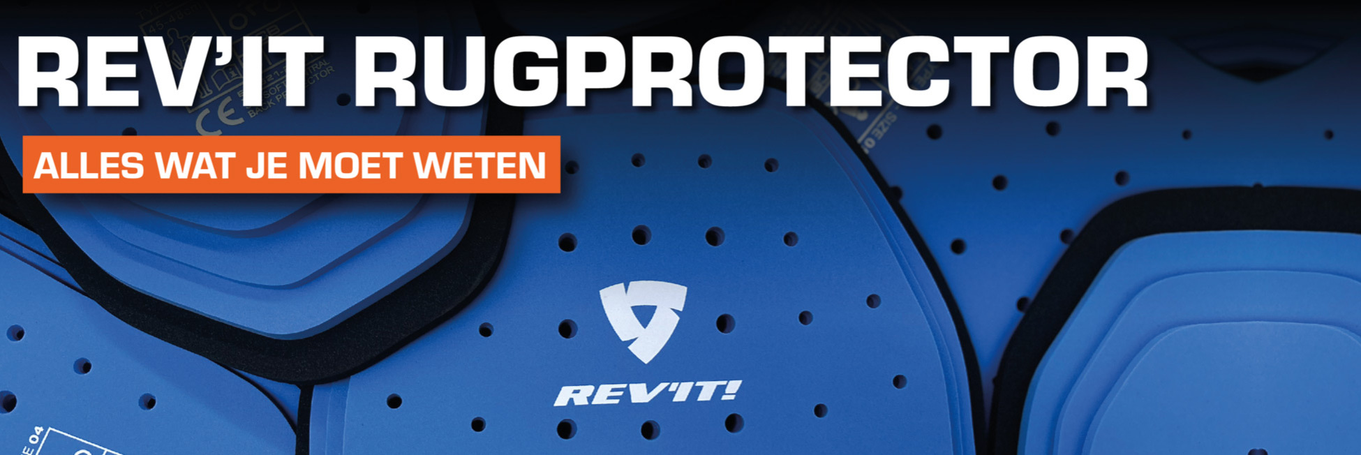 Foto: Rugbescherming Essentieel: REV'IT! Rugprotector