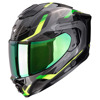 Foto: EXO-1500 Air Sleek Integraalhelm Zwart-Groen