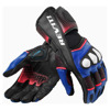 Foto: Xena 4 Ladies Motorhandschoenen Zwart-Blauw