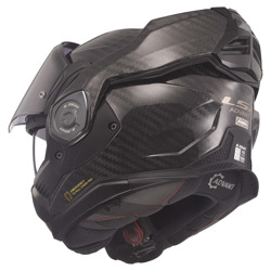 Foto: FF901 Advant X Solid Carbon Glossy Systeemhelm