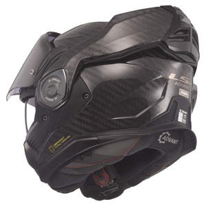 Foto: FF901 Advant X Solid Carbon Glossy Systeemhelm