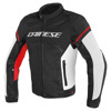 Foto: AIR FRAME D1 TEX JACKET Zwart-Wit-Rood