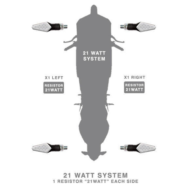 Foto: Weerstand 21watt
