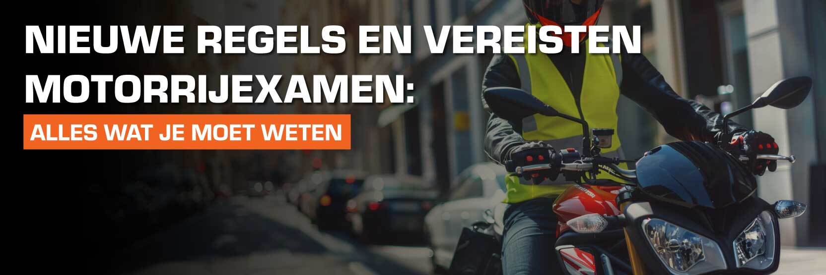 Foto: Nieuwe regels praktijkexamen motor