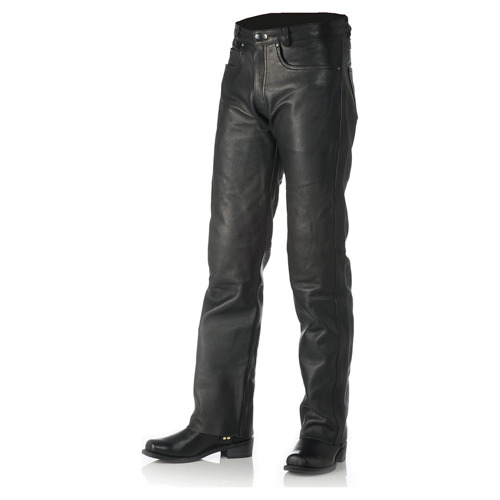 Leather Bullet Jeans