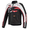 Foto: Axton Motorjas Zwart-Wit-Rood